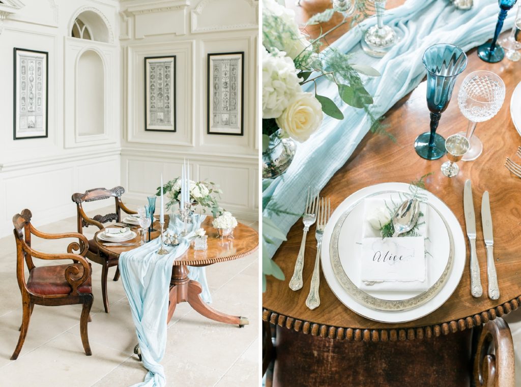 Wedding details of the secluded Gloster House