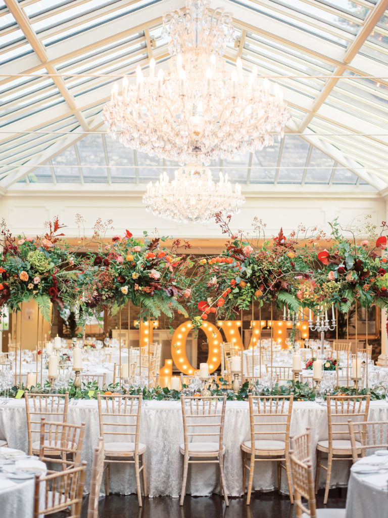 Ceremony at Tankardstown House Orangery